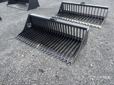 2025 Kit Containers QT-SB-L72 72 in Skeleton Skid Steer Bucket