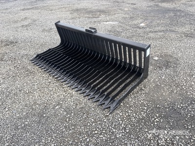 2025 Kit Containers QT-SB-H76-V3 76 in Skeleton Skid Steer Bucket (Unused)