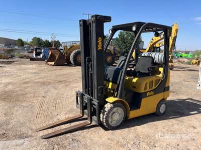 2012 Yale GLC-050VX 4800 lb Pneumatic Tire Forklift