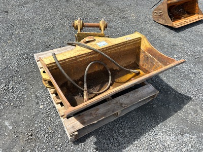 2021 HMB 47.5 in Hydraulic Tilting Benna per escavatore - Fits 4 - 7 ton