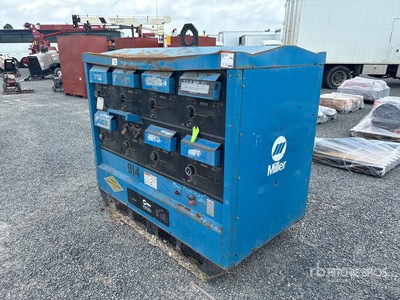 Miller Mark-8 300 A Skid-Mounted Stick Multi-Operator Welder