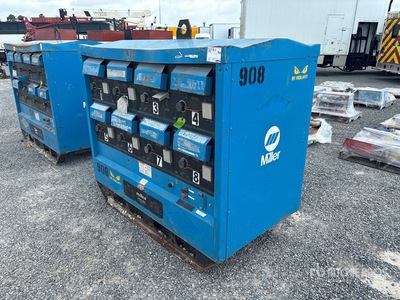 Miller Mark-8 300 A Skid-Mounted Stick Multi-Operator Welder