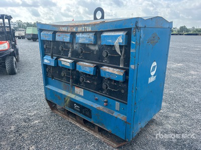 Miller Mark-8 300 A Skid-Mounted Stick Multi-Operator Welder