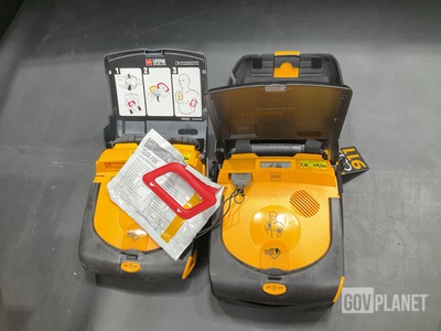 (2) Physio-Control Lifepak CR Plus Defibrillators