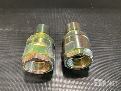 (26) Parker-Hannifin H12-63-T24 Quick Disconnect Coupling Halves