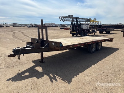 2013 Diamond 20 ft T/A Equipment Trailer