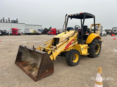 2002 New Holland LB75B 4x2 Baggerlader