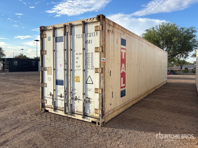 2010 40 ft High Cube Refrigerated Storage Container