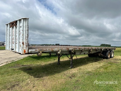 42 ft T/A مقطورة مسطحة