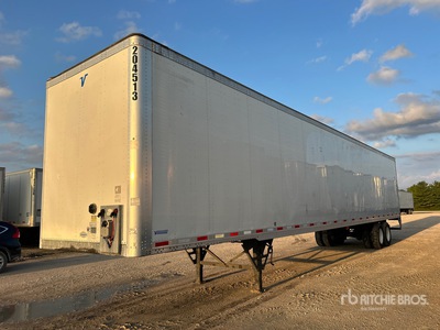 2022 Vanguard 53 ft x 102 in T/A Remorque fourgon