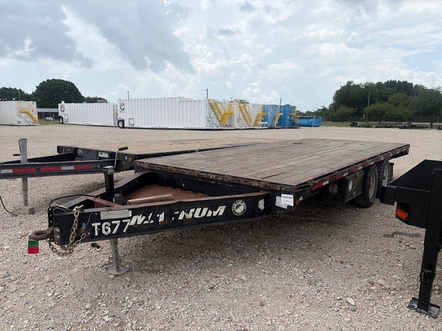 2006 Magnum 20 ft T/A Flatbed Trailer