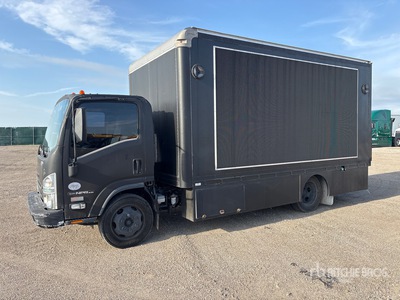 2021 Isuzu NPR XD 4x2 Digital Billboard Truck