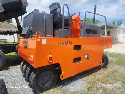 1998 Hamm GRW5 Rodillo Neumatico / Gummiradwalze