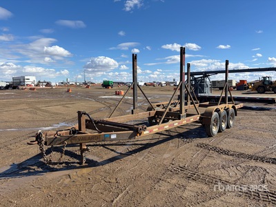 2003 Homemade Tri/A (2) Reel Trailer