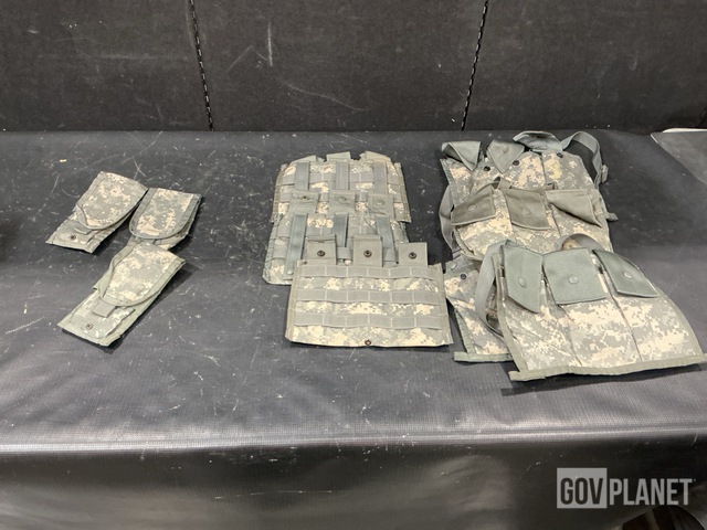 (294) M4 Two Mag Pouches, (87) M4 Three Mag Pouches & Assorted Items