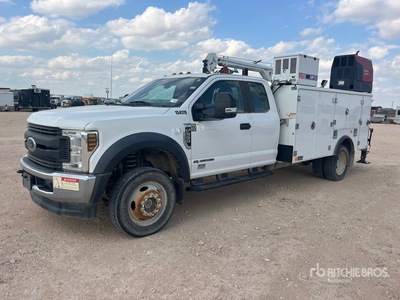 2019 Ford F-550 XL 4x4 Extended Cab Service Truck