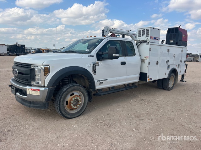 2019 Ford F-550 XL 4x4 Extended Cab Service Truck