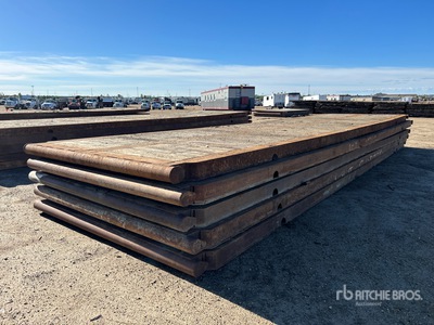 Quantity of (5) 8 ft x 30 ft Rig Esteras