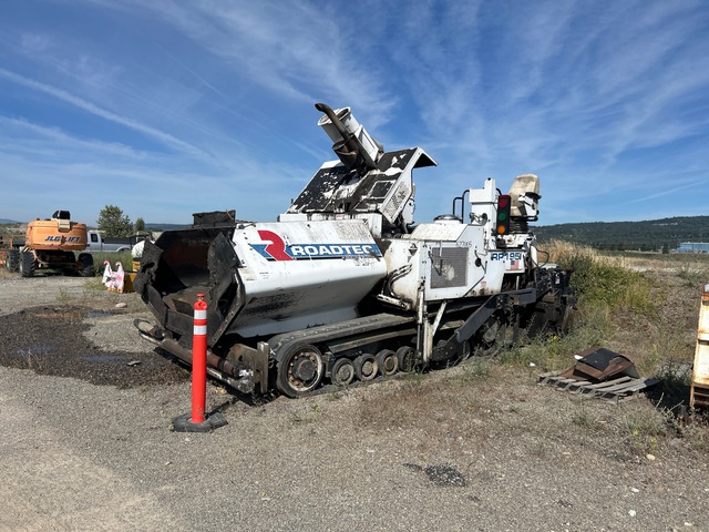 2009 Roadtec RP195 Track Asphalt Paver (Inoperable) 2009 Roadtec RP195 Track Asphalt Paver (Inoperable)