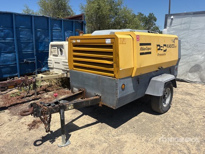 2014 Atlas Copco XAS400JD7 Mobile Air Compressor