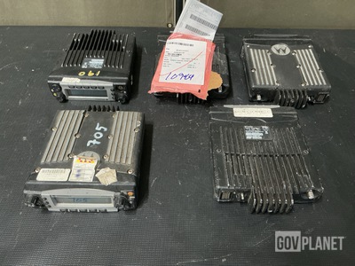 (5) Motorola XTL5000 Radio Control Devices