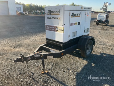2018 Allmand Maxi Power 25 25 kVA Mobile Generator Set