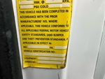 General Appearance with Motor Vehicle Safety Standards Label
