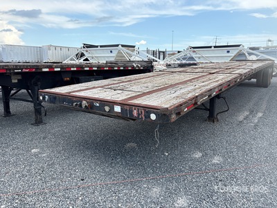 2001 Lufkin FL-II-ST 53 ft T/A Flatbed Trailer