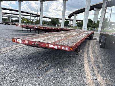 2004 Lufkin 53 ft T/A Flatbed Trailer