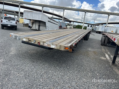 2008 Transcraft 53 ft T/A Spread Axle Pritsche Anhänger