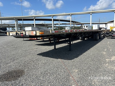 2009 Transcraft Eagle 53 ft T/A Spread Axle フラットベッドトレーラー