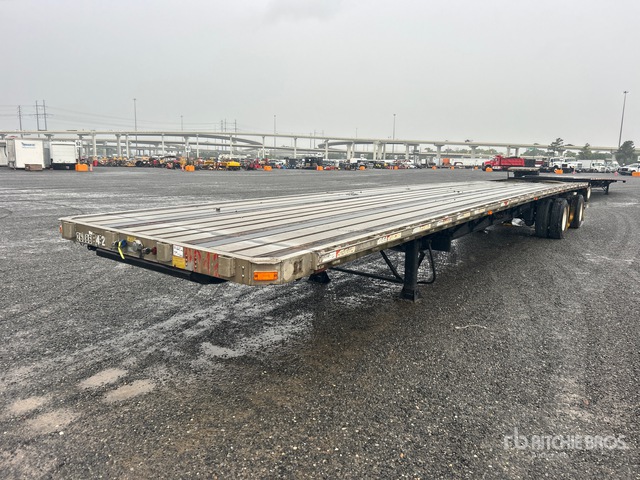 2009 Transcraft Eagle RS2 53 ft T/A Flatbed Trailer