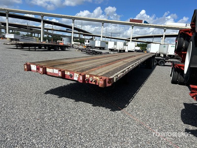 2008 Great Dane 53 ft T/A Spread Axle Pritsche Anhänger