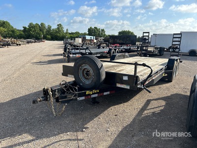 2018 Big Tex 14ET-22 22 ft T/A Remolque Portamaquinaria