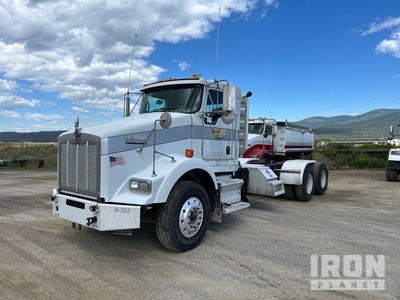 2009 Kenworth T800 6x4 T/A Day Cab Truck Tractor