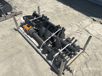 Quantity of (8) GIYI VCA-8 Barrena para excavadora (Unused)