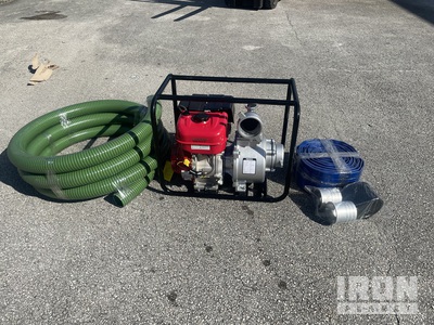 4 in x 4 in Gasoline Water Pump