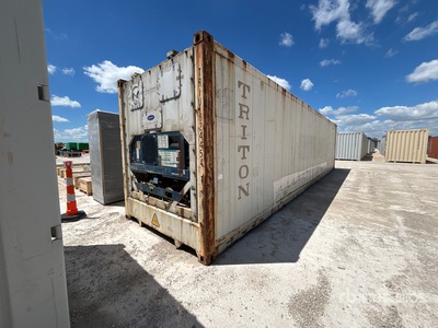 40 ft High Cube Refrigerated Storage Container (Inoperable)