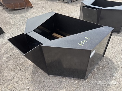 2025 Kit Containers QT-CB-075 52 in Skid Steer Concrete Bucket (Unused)