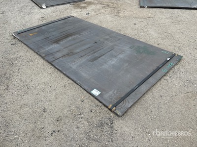 2025 Kit Containers Steel 60 in x 117 in 3/4 in. Placche in metallo