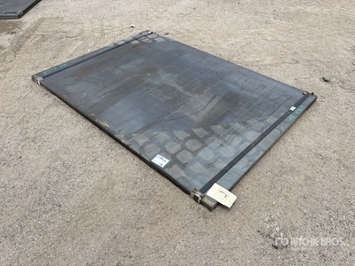 Quantity of (2) 2025 Kit Containers Steel 60 in x 88 in 1 in. Placche in metallo