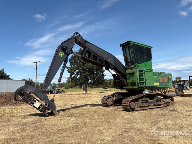 2014 John Deere 2154D Heel Boom Log Loader