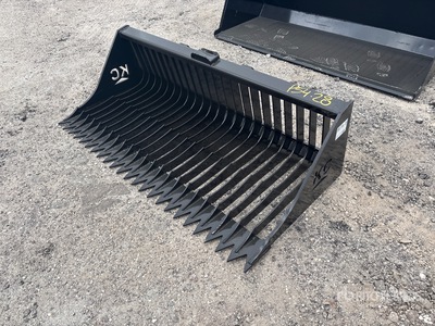 2025 Kit Containers QT-SB-H72-F 72 in Skeleton Skid Steer Bucket