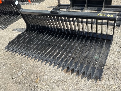 2025 Kit Containers QT-SB-L72 72 in Skid Steer Screening Bucket (Unused)
