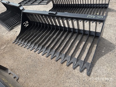2025 Kit Containers QT-SB-H76-V3 76 in Skid Steer Screening Bucket (Unused)