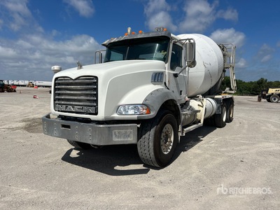2012 Mack GU813 6x4 Mixer Truck