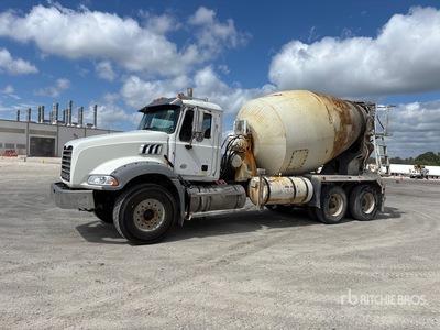 2012 Mack GU813 6x4 Mixer Truck