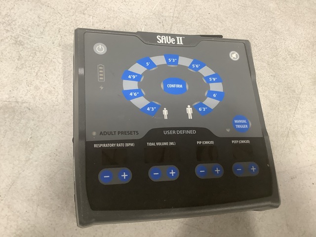 AutoMedx SAVe II Simplified Automated Ventilator