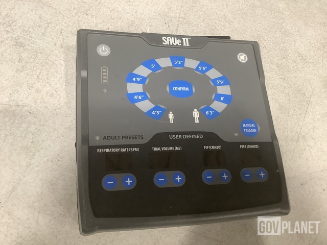 AutoMedx SAVe II Simplified Automated Ventilator