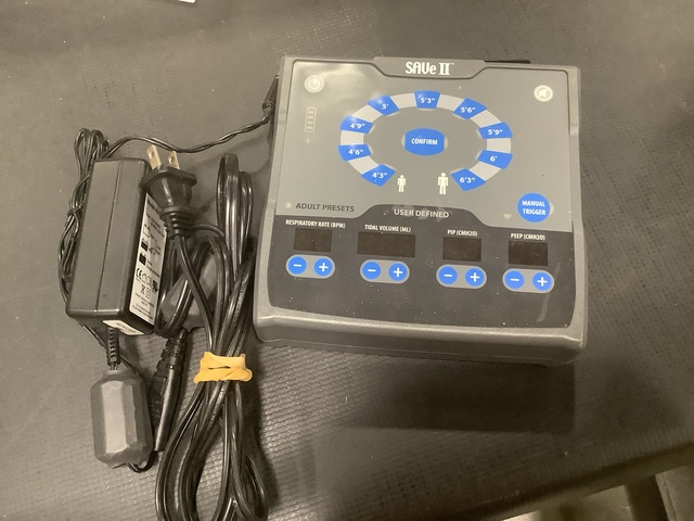 AutoMedx SAVe II Simplified Automated Ventilator
